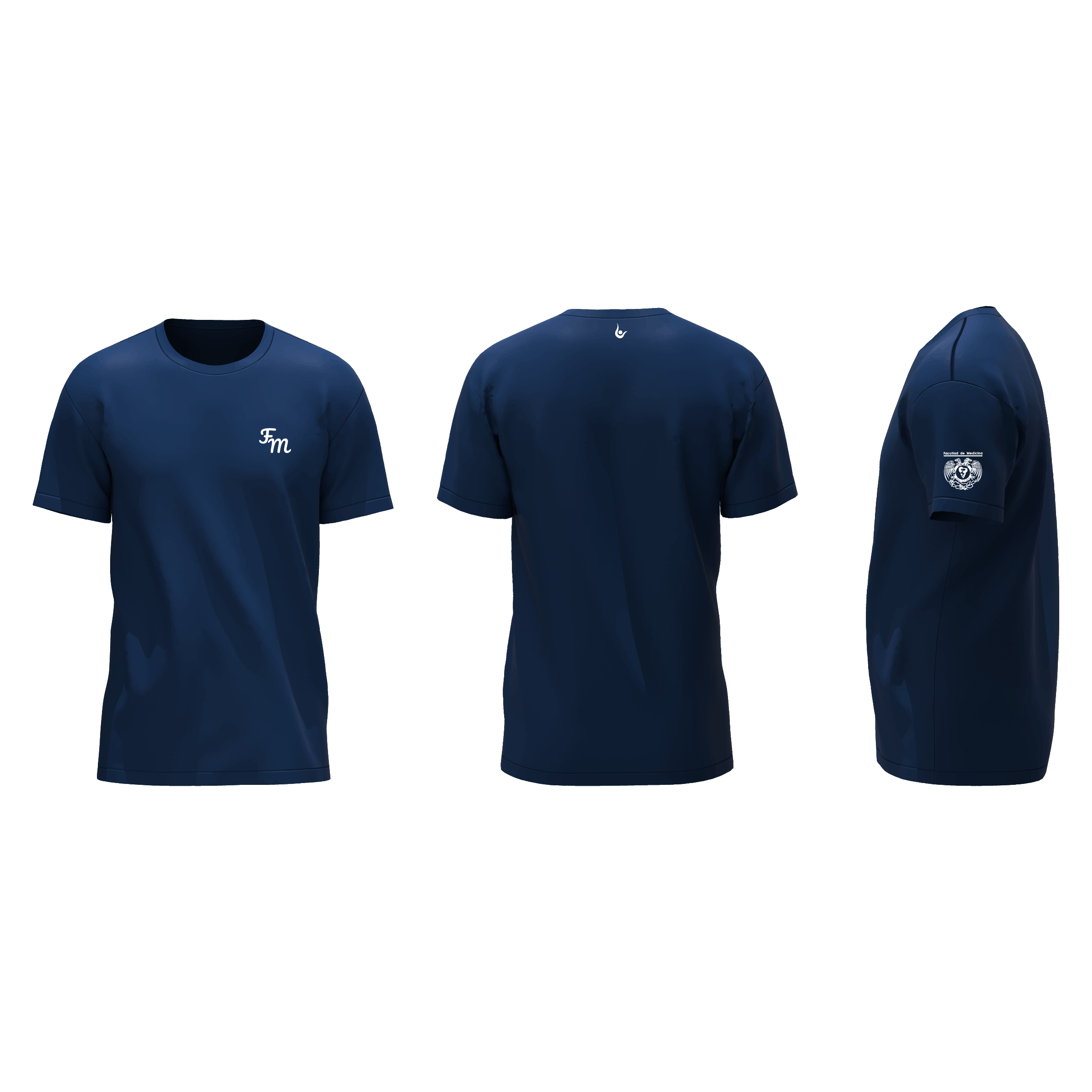 Playera azul - El amor se traduce en obras